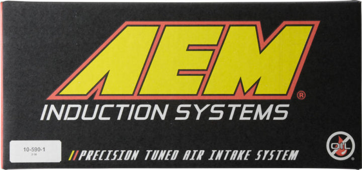AEM Mazdaspeed Turbo Polished Short Ram Intake - Bull Strap