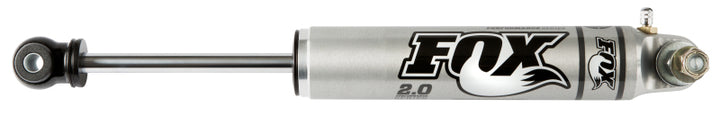 Fox 05-07 Ford SD 2.0 Performance Series 10.1in. Smooth Body IFP Steering Stabilizer (Alum) - Bull Strap