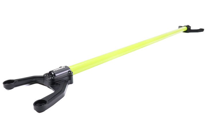 PERRIN 15-21 Subaru WRX/STI Rear Shock Tower Brace - Neon Yellow - Bull Strap