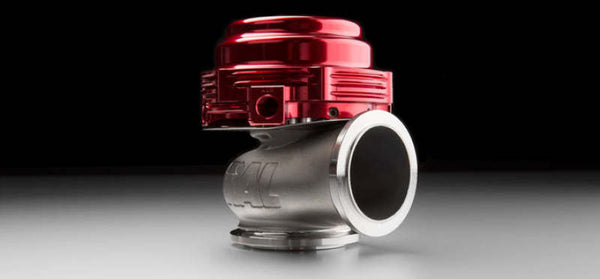 TiAL Sport MVR Wastegate 44mm (All Springs) w/Clamps - Red - Bull Strap