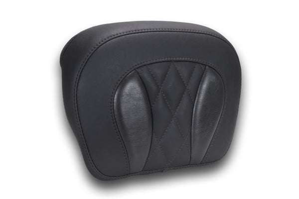 Mustang 23-25 Harley CVO Road Glide (ST) Chopped Tour-Pak Pad Black - Bull Strap