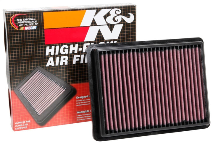K&N Replacement Air Filter 2018 Chevrolet Equinox / 2018 GMC Terrain 1.5L/1.6L/2.0L - Bull Strap