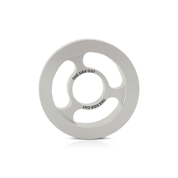 Mishimoto Oil Filter Spacer 32mm M22 x 1.5 Thread - Silver - Bull Strap