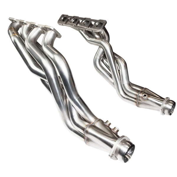 Kooks 15-20 Dodge Challenger SRT Hellcat 2 x 3 Header & Green Catted SRT8 Connectionection Kit - Bull Strap