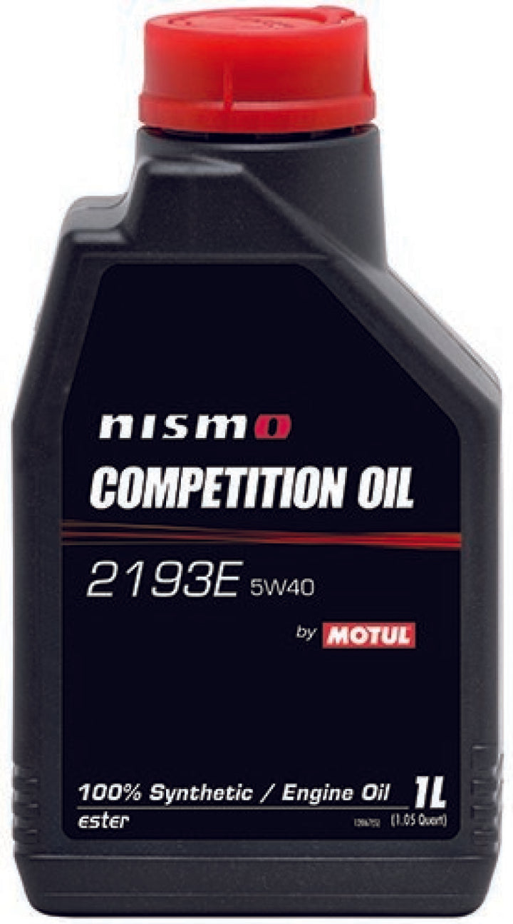 Motul Nismo Competition Oil 2193E 5W40 1L - Bull Strap