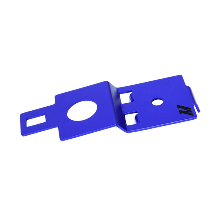 Mishimoto 02-07 Subaru Impreza WRX Aluminum Radiator Stay - Anodized Blue - Bull Strap