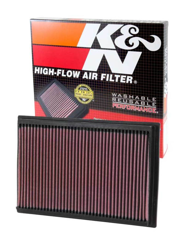 K&N 92-09 Mercury Grand Marquis/Lincoln Town Car / 92-08 Ford Crown Victoria Drop In Air Filter - Bull Strap