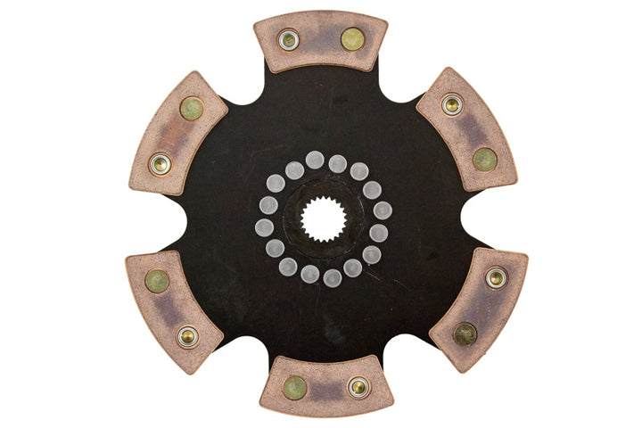 ACT 2009 Mitsubishi Lancer 6 Pad Rigid Race Disc - Bull Strap