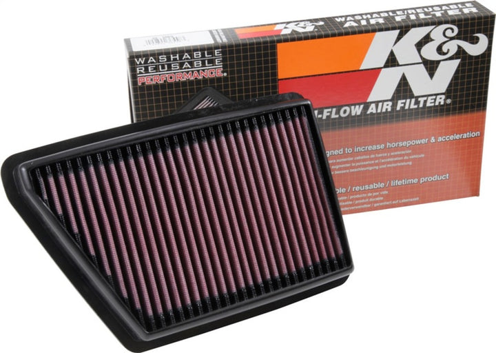 K&N 17-18 Honda CR-V 2.4L Drop In Air Filter - Bull Strap