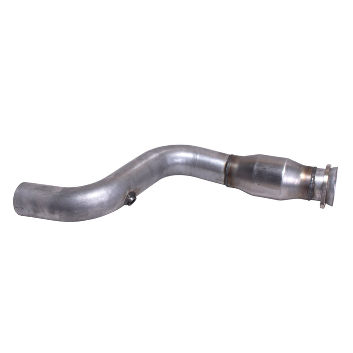 BBK 09-20 Dodge Challenger/Charger 5.7L Hemi 3in Mid Pipe w/ Converters - Bull Strap