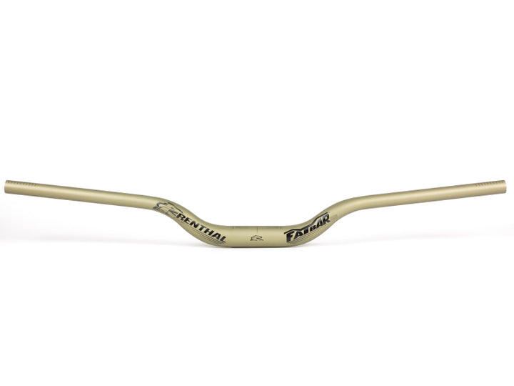 Renthal V3 Cycle Fatbar 35 50 mm. - Aluminum Gold - Bull Strap
