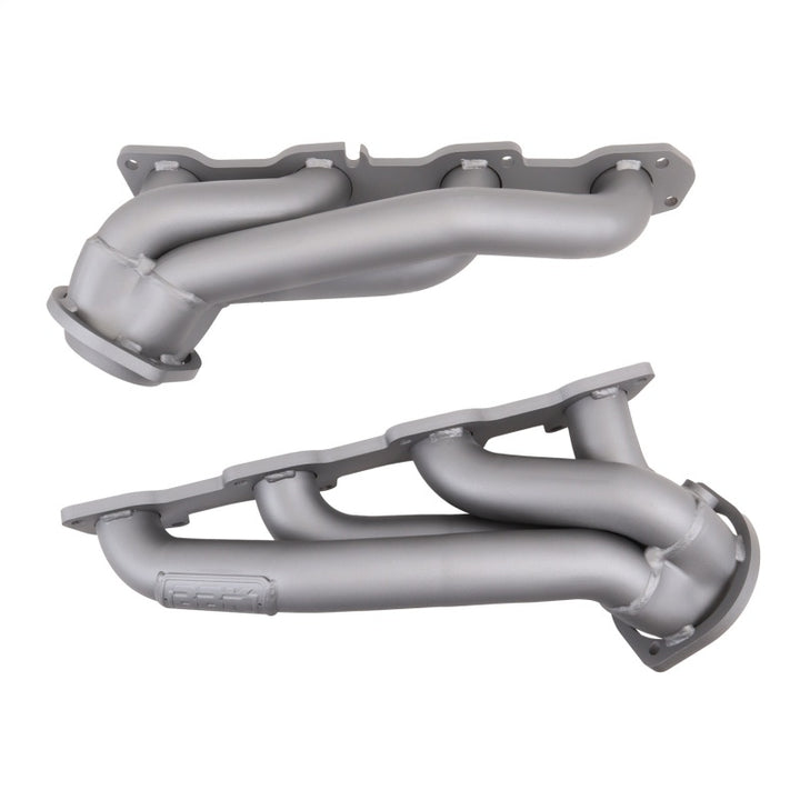 BBK 05-15 Dodge Challenger/Charger 5.7 Hemi Shorty Tuned Exhaust Headers - 1-3/4 Titanium Ceramic - Bull Strap