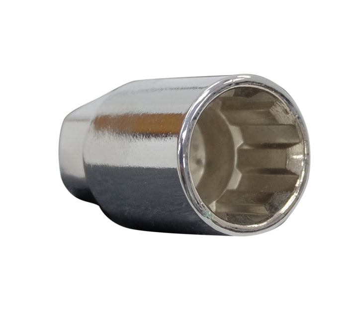 NRG Lug Nut Lock Key Socket Black - For Use w/ LN-LS700 Style Lug Nuts - Bull Strap