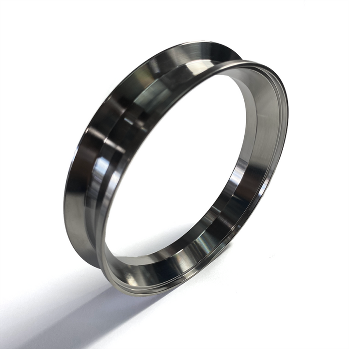 Stainless Bros 4.0in Borg Warner 304SS 4.21 S200/S300/S400 Marmon Style Turbine Outlet Flange - Bull Strap