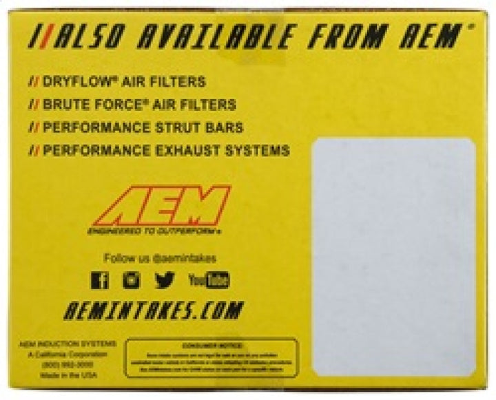 AEM 2016 Honda HR-V L4-1.8L F/I Gunmetal Gray Cold Air Intake - Bull Strap