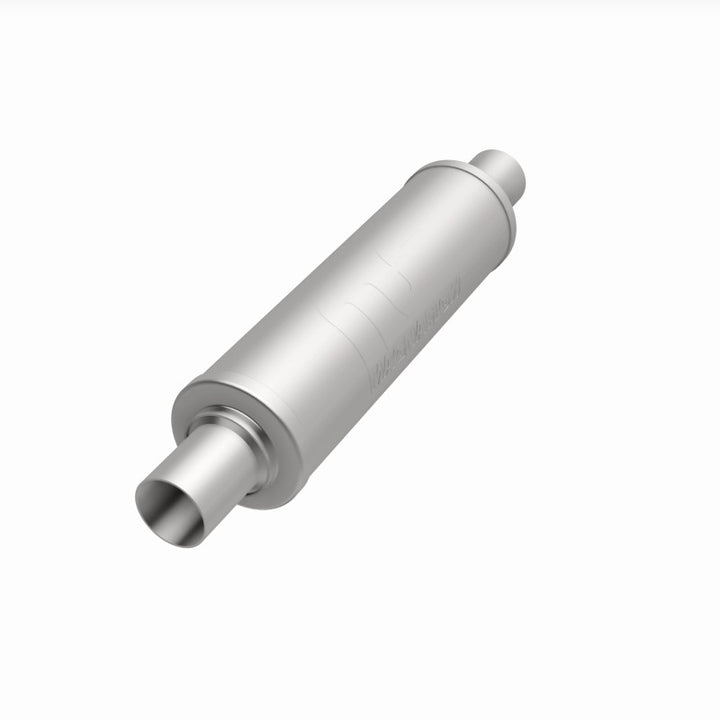 MagnaFlow Muffler Mag SS 14X4X4 2X2 C/C - Bull Strap