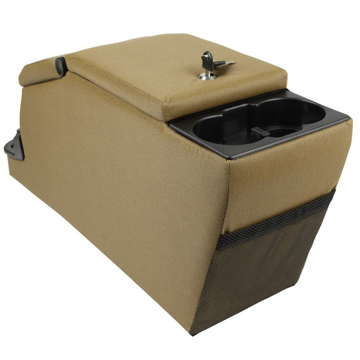 Rampage 1976-1983 Jeep CJ5 Deluxe Locking Center Console - Spice - Bull Strap