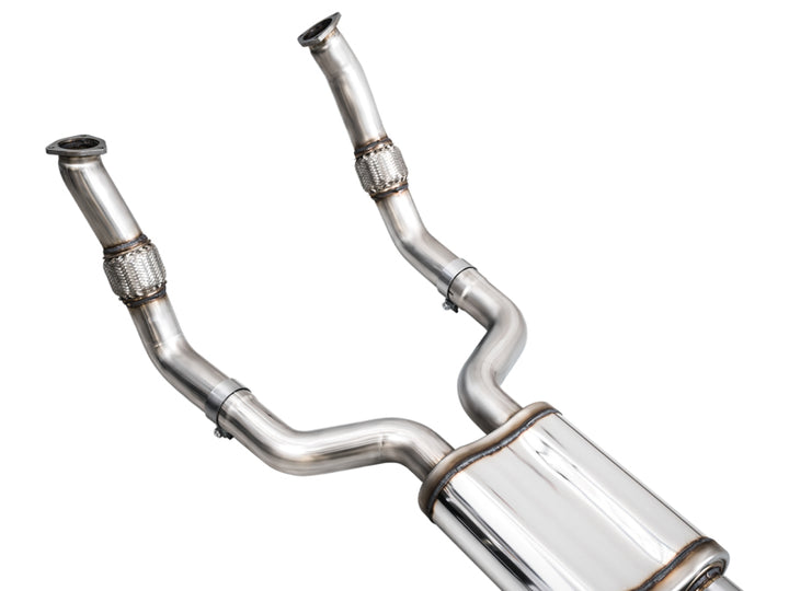 AWE Tuning 21-23 Audi C8 RS6/RS7 SwitchPath Cat-back Exhaust - Diamond Black Tips - Bull Strap