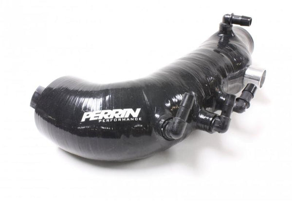 PERRIN 08-14 Subaru WRX / 04-13 Forester XT / 05-09 LGT/OBXT Turbo Inlet Hose - Black - Bull Strap