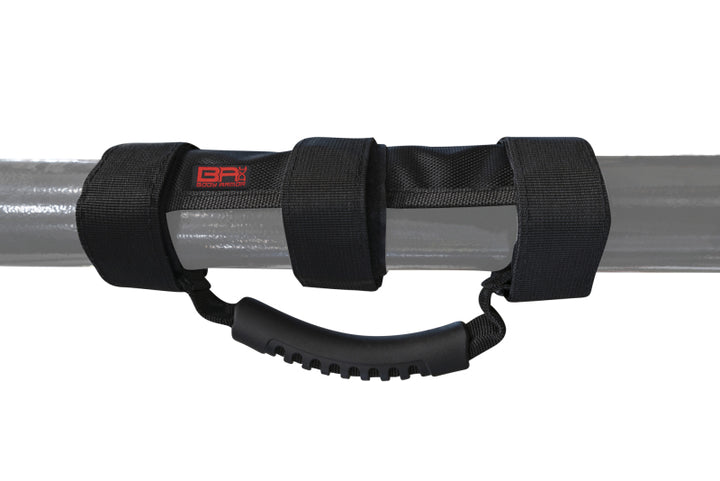Body Armor 4x4 2in-3in Roll Bar Grab Handle Pair - Bull Strap