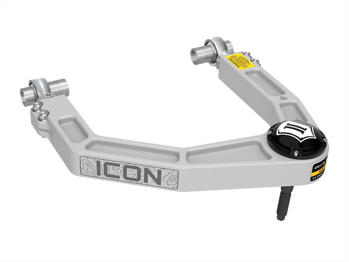 ICON 2022 Toyota Tundra Billet Upper Control Arm Delta Joint Pro Kit - Bull Strap