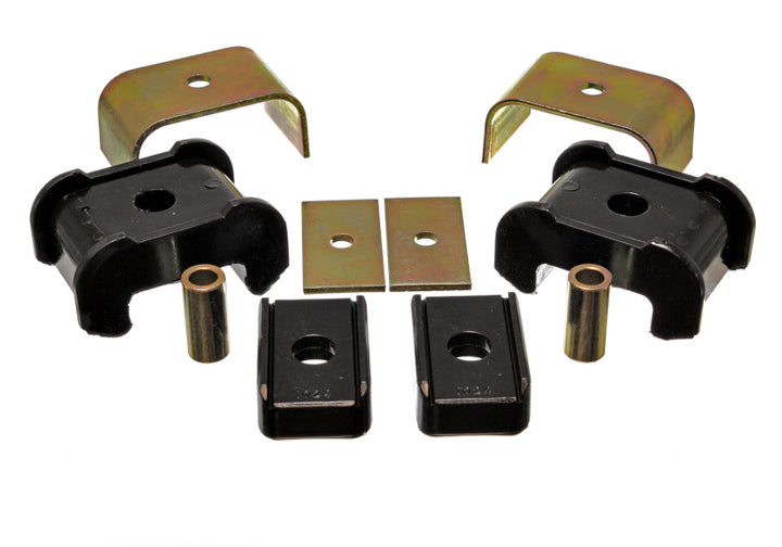 Energy Suspension Transmission Mounts - Black - Bull Strap