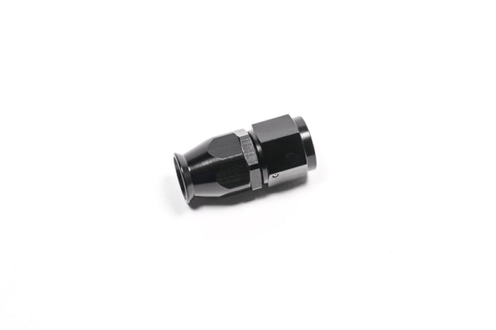 Radium Engineering -8AN Straight PTFE Hose End - Black - Bull Strap