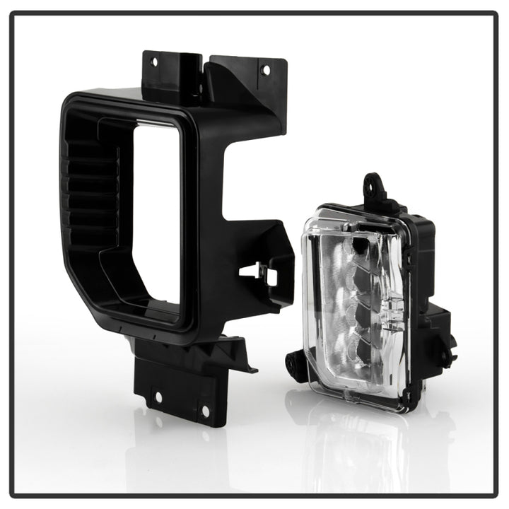 Spyder 20-22 GMC Sierra 2500/3500 HD OEM Fog Lights w/ Universal Switch - Bull Strap