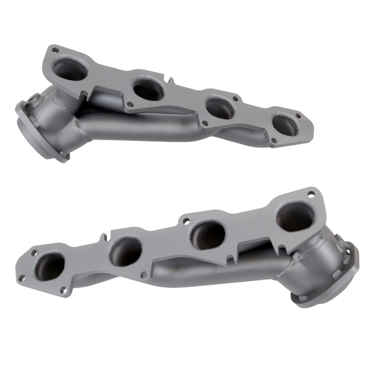 BBK 09-20 Dodge Challenger Hemi 5.7L Shorty Tuned Length Exhaust Headers - 1-3/4in Titanium Ceramic - Bull Strap