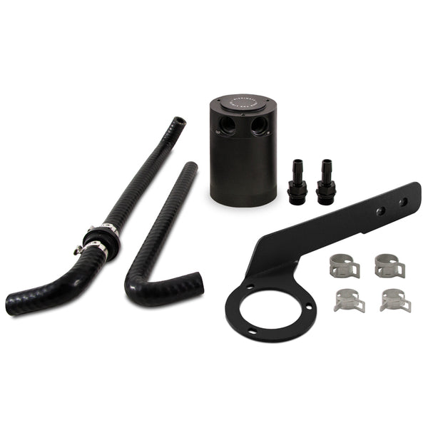 Mishimoto 2018+ Honda Accord 2.0T Baffled Oil Catch Can PCV Side - Black - Bull Strap