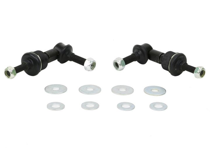 Whiteline 7/2006-12/2009 1/2010+ Mazda Speed3 Rear 12mm Ball Stud Adj X HD Sway Bar Link Assembly - Bull Strap