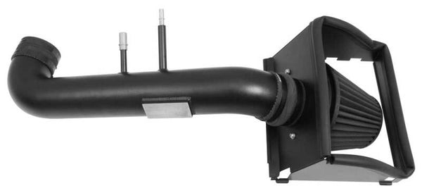 K&N 2015 Ford F150 5.0L V8 Blackhawk Performance Intake Kit - Bull Strap