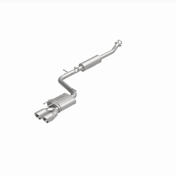 MagnaFlow CatBack 18-19 Toyota Camry SE 2.5L Street Series Single Exit Polished Stainless Exhaust - Bull Strap