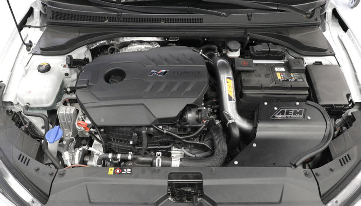 AEM C.A.S 19-20 Hyundai Veloster N 2.0T F/I Cold Air Intake System - Bull Strap