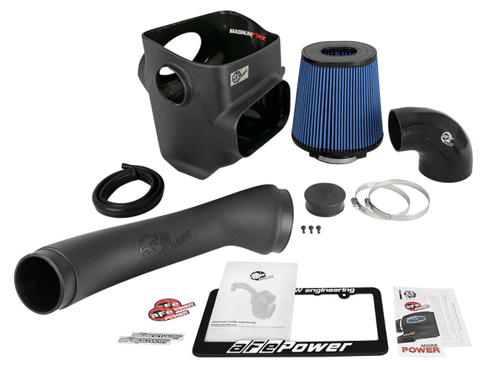 aFe Magnum Force Stage-2 Pro 5R Cold Air Intake System 16-19 Nissan Titan XD V8-5.0L (td) - Bull Strap