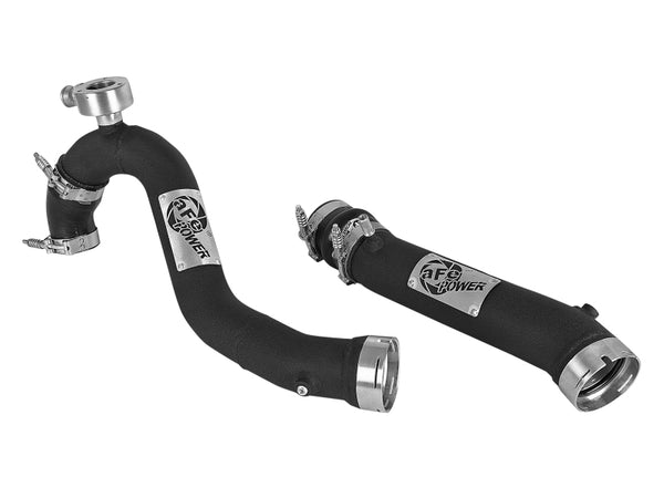 aFe BladeRunner 3in Alum Hot and Cold Intercooler Tube Kit 2019 Ford Ranger 2.3L (t) - Bull Strap