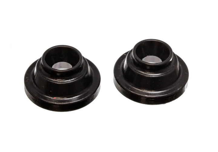 Energy Suspension 99-06 Volkswagen Golf IV/GTI/Jetta IV Black Rear Coil Spring Isolator Set - Bull Strap