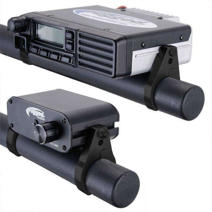 Rugged Radios Bar Mount for Intercoms - Radios and Accessories 1.25 Inches - Bull Strap