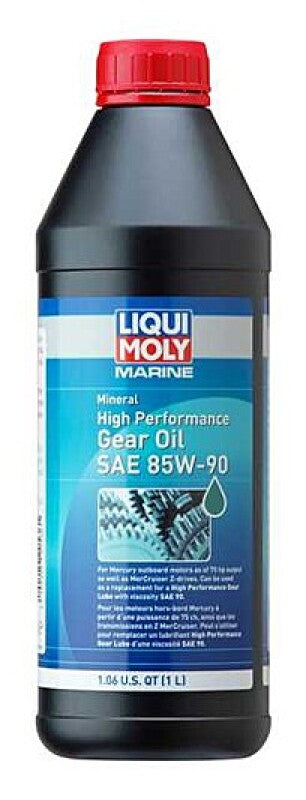 LIQUI MOLY 1L Marine High Performance Gear Oil SAE 85W90 - Bull Strap