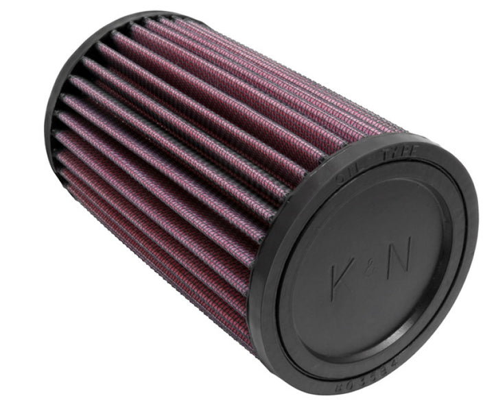 K&N Universal Clamp-On Air Filter 2-7/16in FLG / 3-1/2in OD / 6in H - Bull Strap