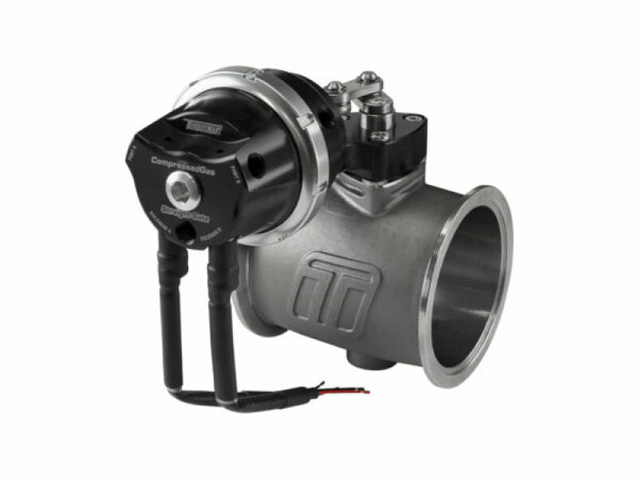Turbosmart PSG76CG 7PSI Compressed Gas Solenoid Pneumatic StraightGate76 - Black - Bull Strap