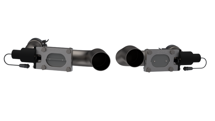 2011-2023 Dodge Challenger,Charger & Chrysler 300C 5.7L QTP Aggressor Cutout Pipes - Bull Strap
