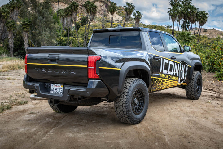 ICON 2024+ Tacoma .5in Lift Overland Rear Coil Spring Kit - Bull Strap