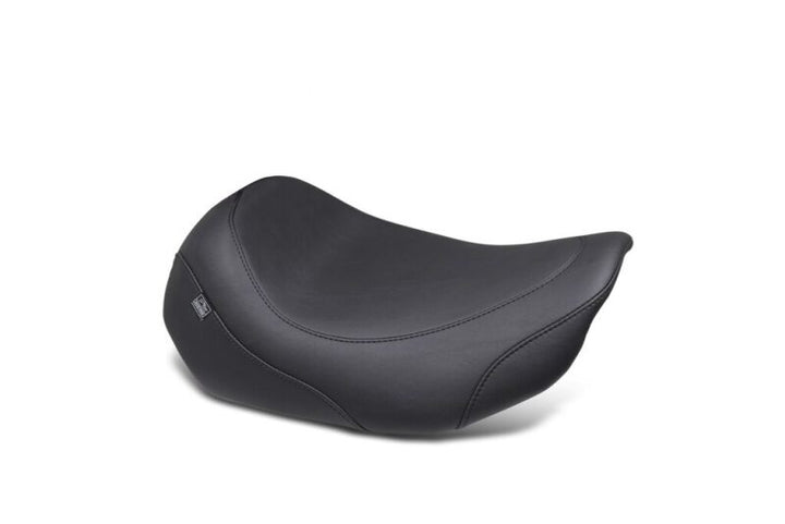 Mustang 22-25 HD Wide Tripper w/o Backrest CVO Road Glide and Street Glide Black - Bull Strap