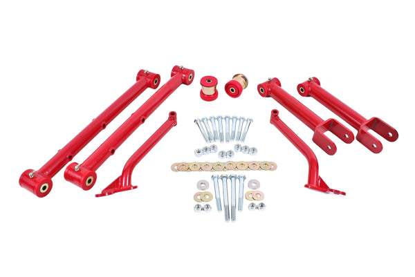 BMR 78-87 G-Body Rear Suspension Kit - Red - Bull Strap