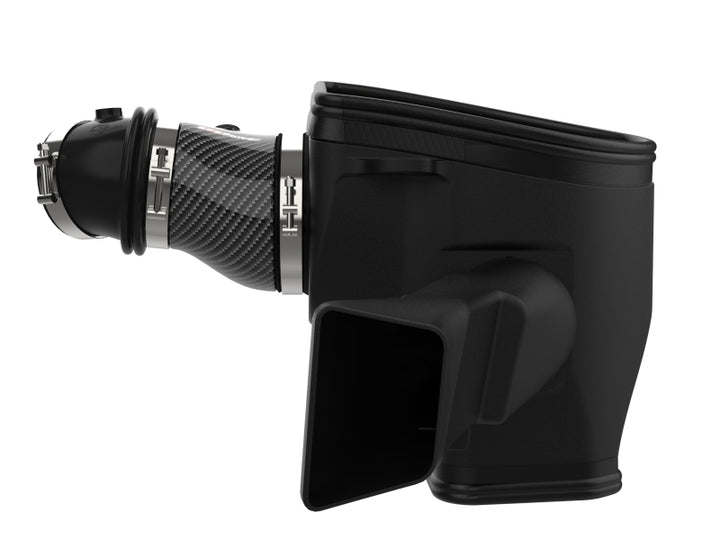 aFe Dodge Charger SRT Hellcat Redeye 21-23 V8-6.2L Track Series Stage-2 Carbon Fiber Intake System - Bull Strap