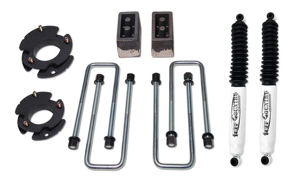Tuff Country 09-22 Ford F-150 4x4 & 2wd 2in Lift Kit (w/Rear Lift Blocks SX8000 Shocks) - Bull Strap