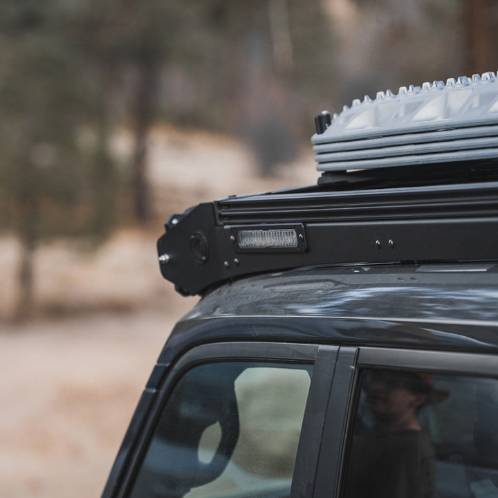KC HiLiTES Platform One Profile 10in. SideCast Flush Mount Lights (Does Not Include Rack) - Bull Strap