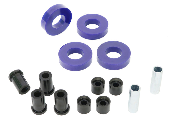 SuperPro 1998 Ford Ranger EV Rear Leaf Spring Bushing Kit - Bull Strap