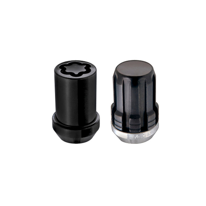 McGard SplineDrive Tuner 5 Lug Install Kit w/Locks & Tool (Cone) M12X1.5 / 13/16 Hex - Blk - Bull Strap